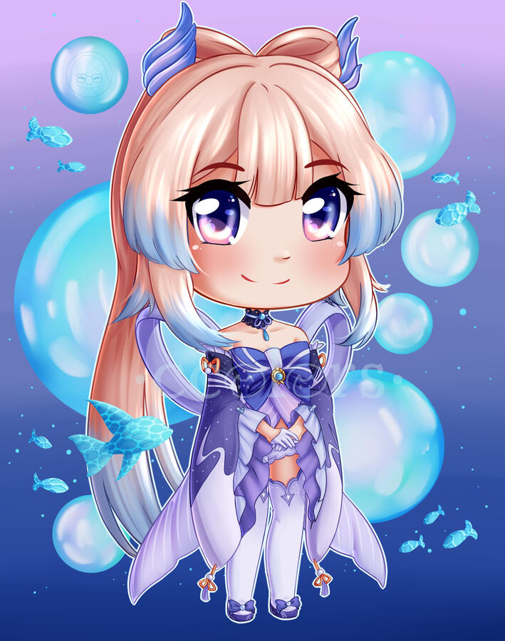 Kokomi from Genshin Impact Fanart