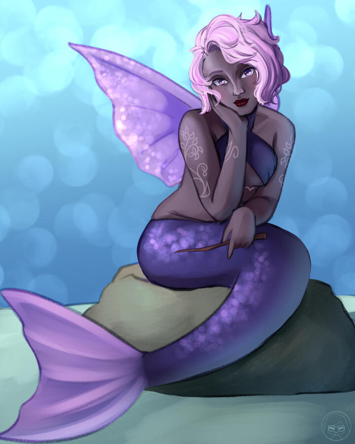 Mermay 2023 Day 7 - Merfairy