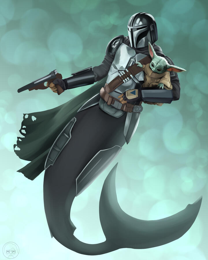 Mermay 2023 Day 4 - Star Wars