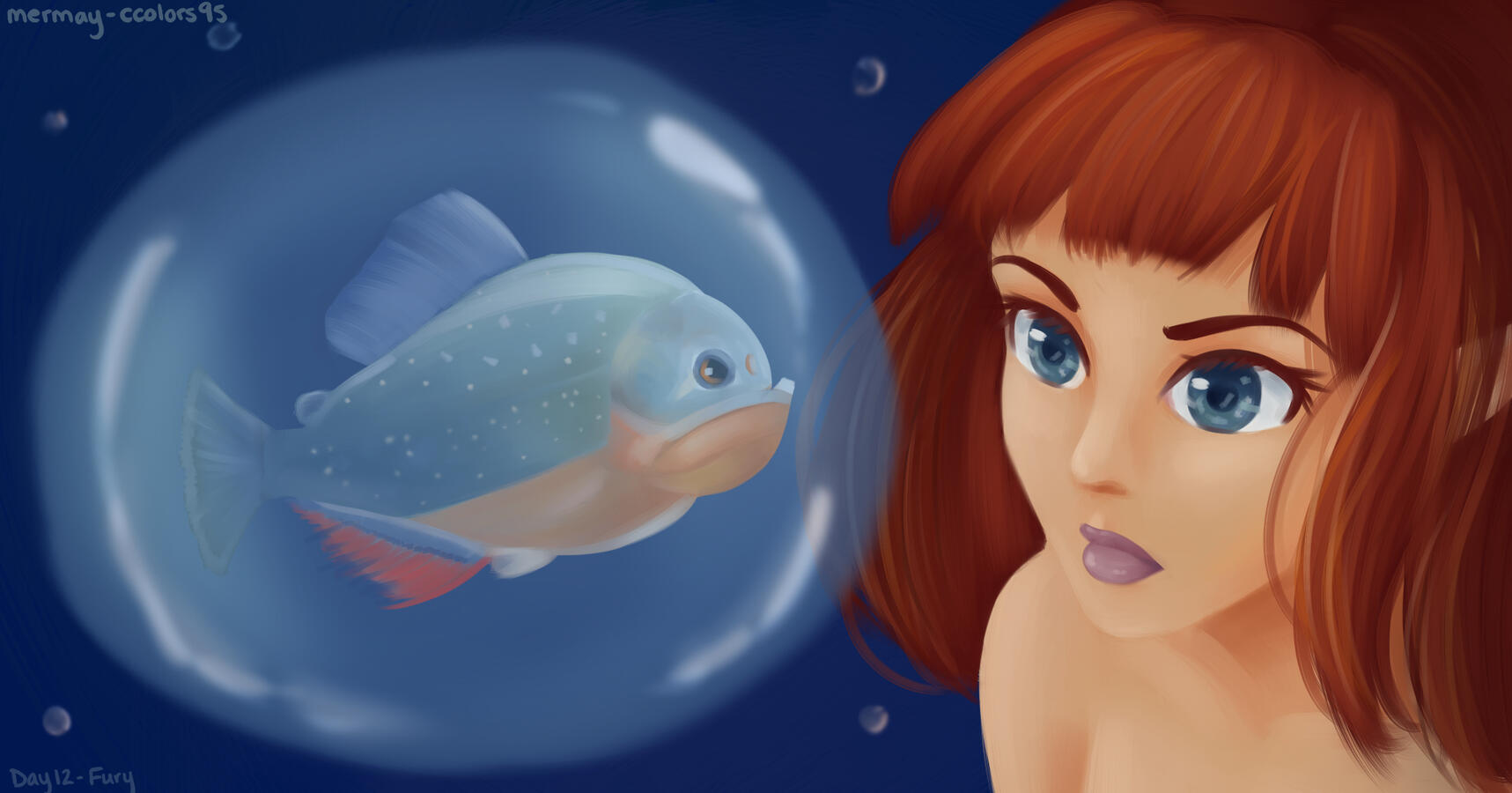 Mermay 2020 Day 12 - Fury