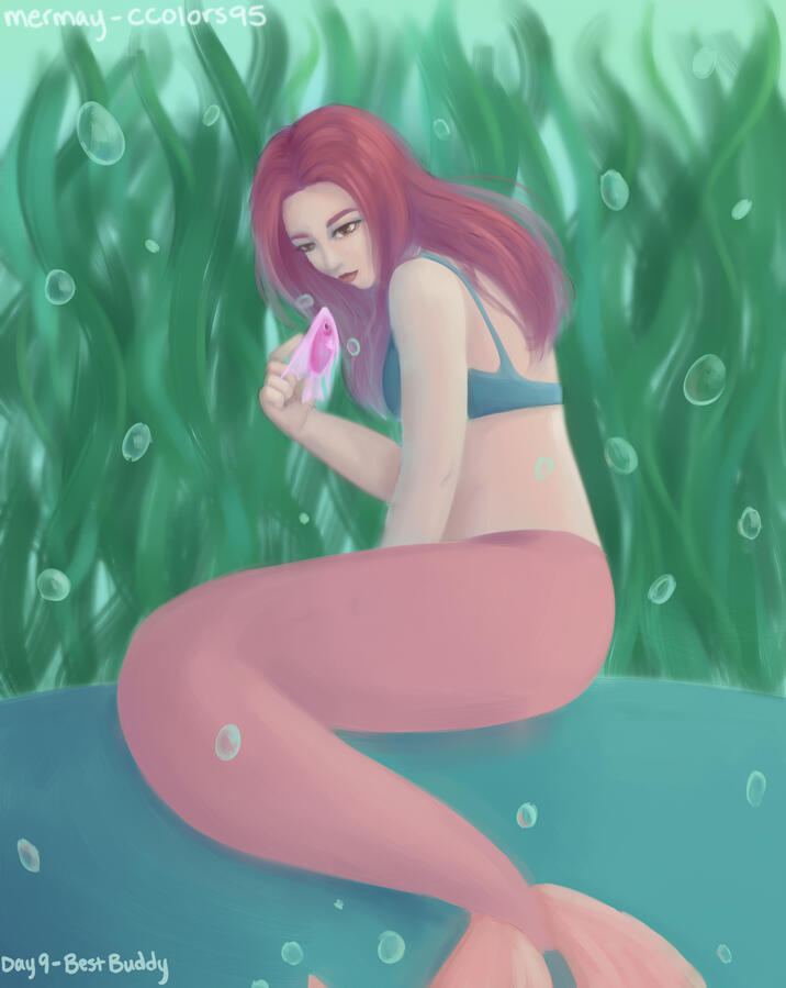 Mermay 2020 Day 9 - Best Buddy