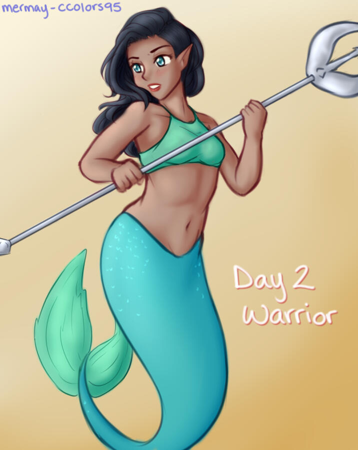Mermay 2020 Day 2 - Warrior
