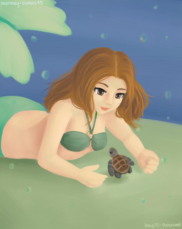 Mermay 2020 Day 15 - Rescued