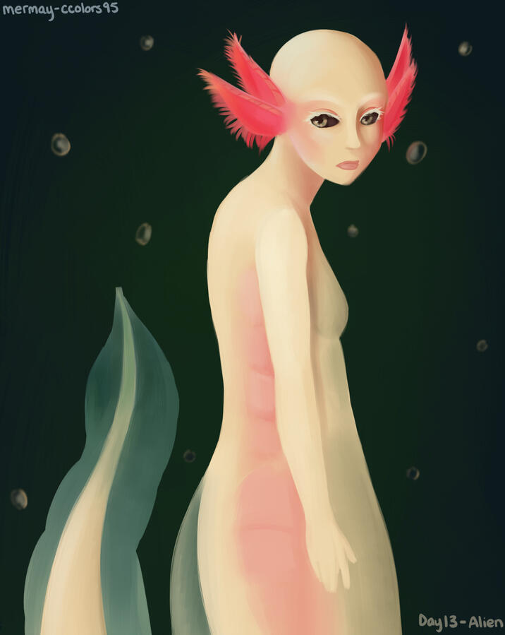 Mermay 2020 Day 13 - Alien