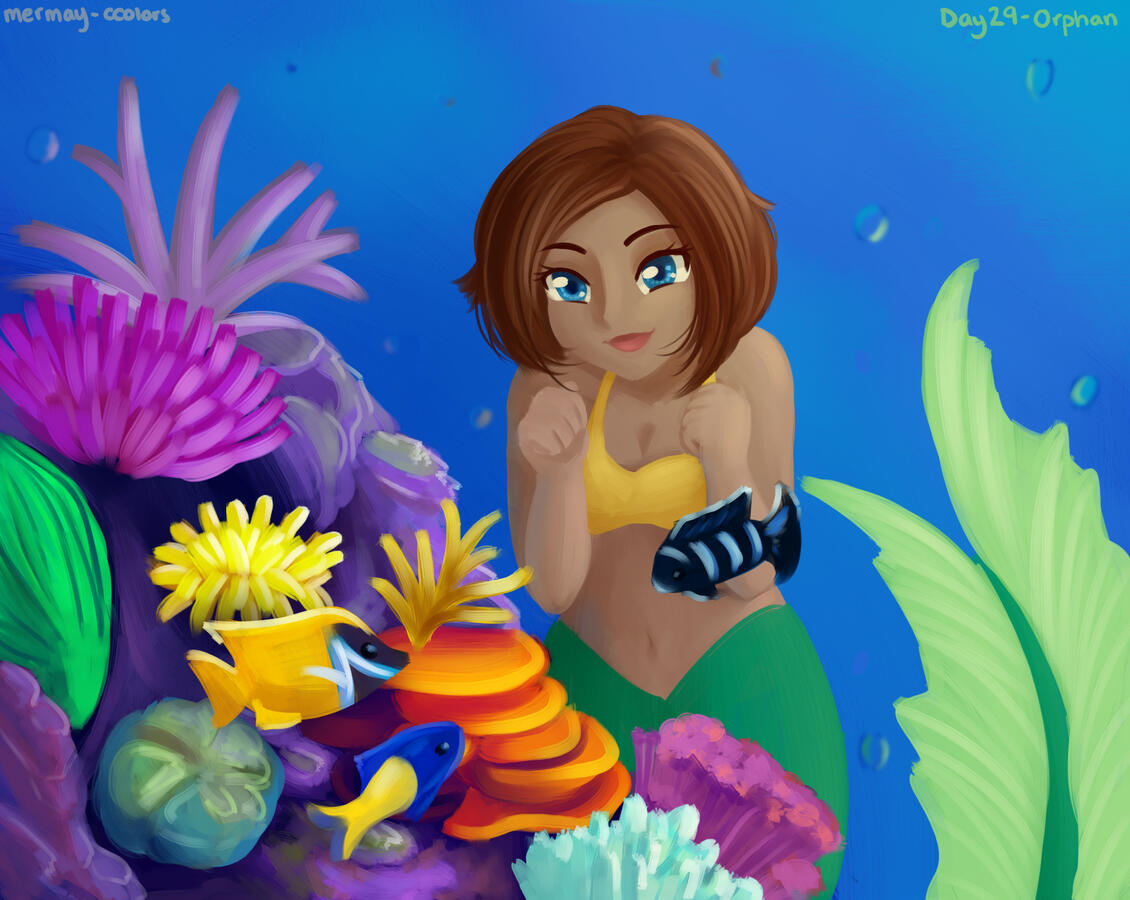 Mermay 2020 Day 29 - Orphan