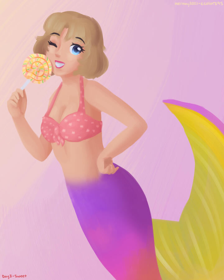 Mermay 2021 Day 3 - Sweet