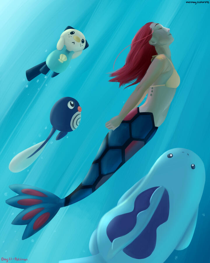 Mermay 2021 Day 21 - Pokemon