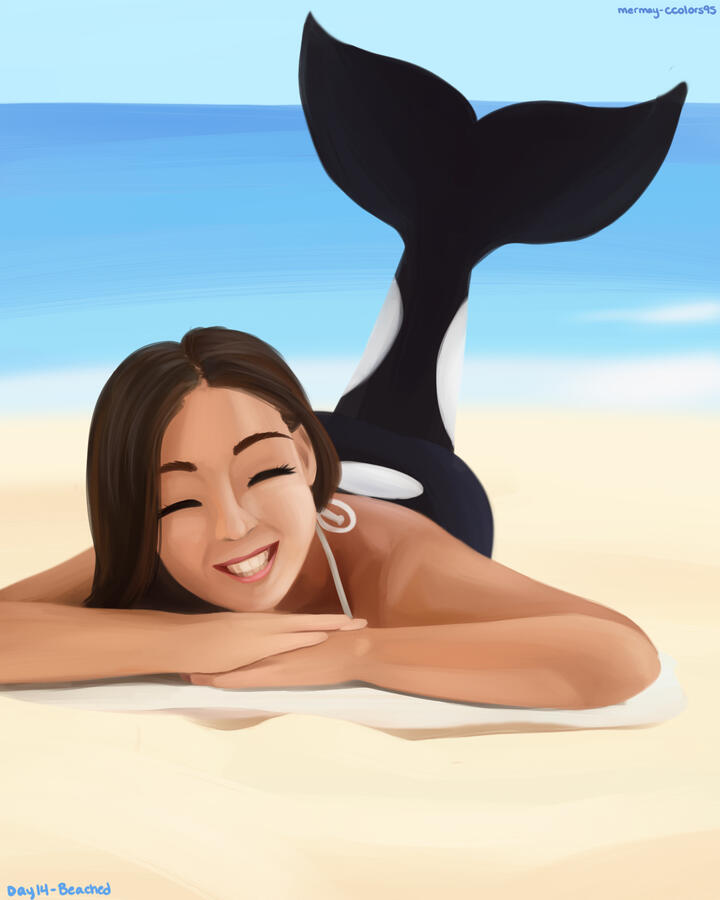 Mermay 2021 Day 14 - Beached