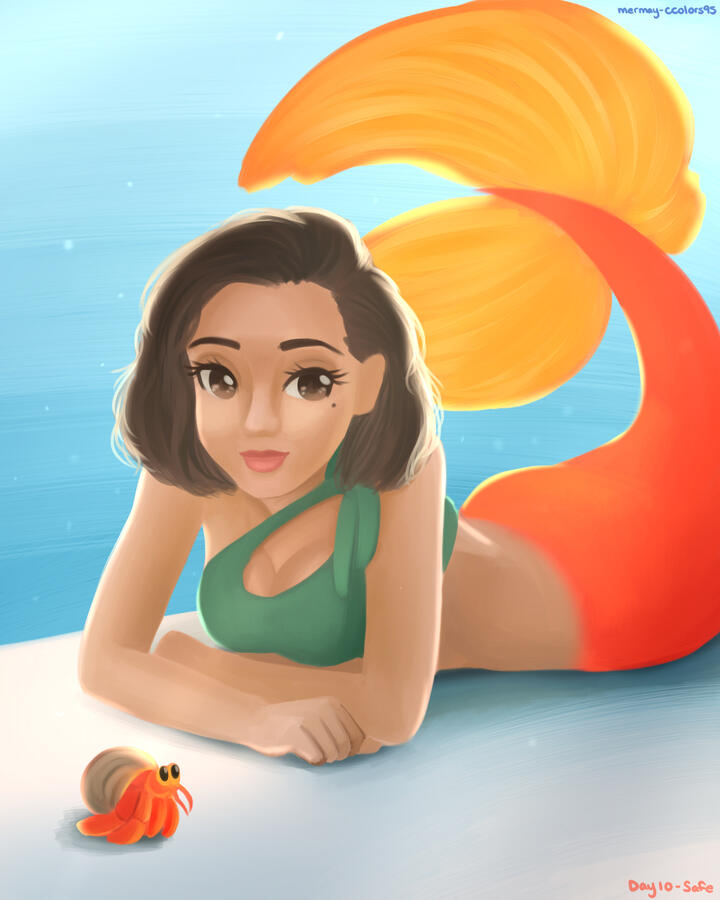 Mermay 2021 Day 10 - Safe