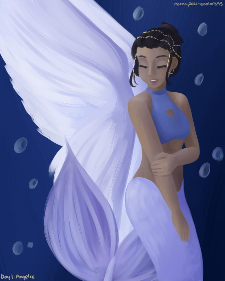Mermay 2021 Day 1 - Angelic