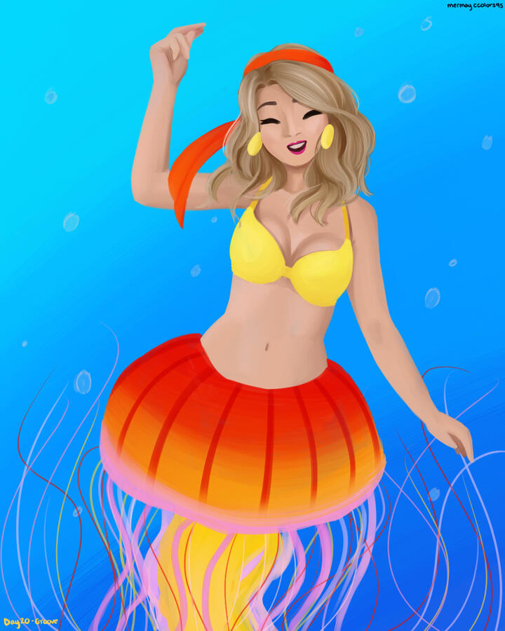 Mermay 2021 Day 20 - Groove