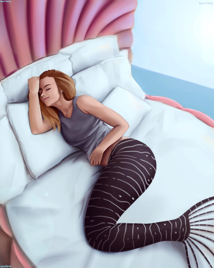 Mermay 2022 Day 14 - cozy