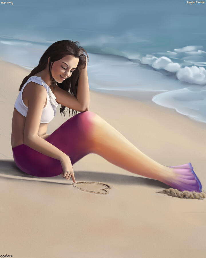 Mermay 2022 Day 6 - Doodle