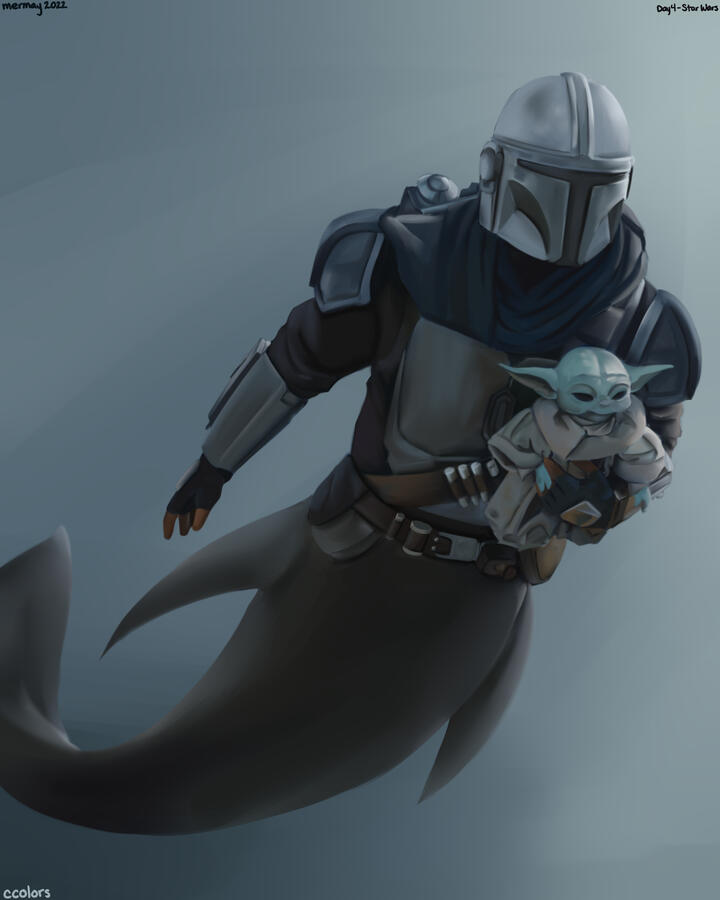 Mermay 2022 Day 4 - Star Wars